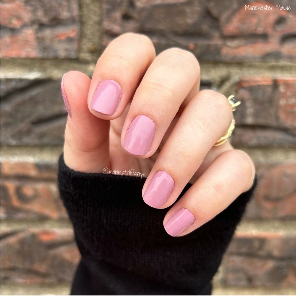 *Retired* Color Street: Manchester Mauve | Dusty Pink Pastel Spring Classic